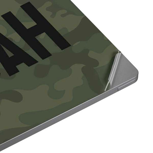 Hooah Military Laptop Skins